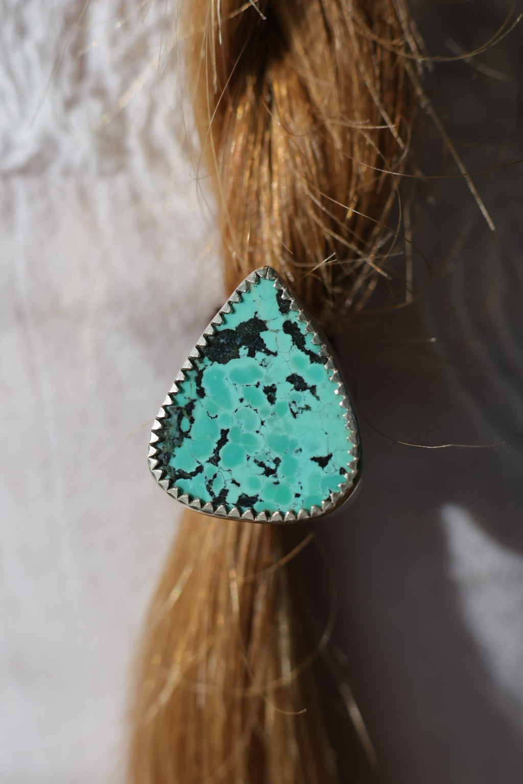 Tibetan Turquoise Hair Jewellery Set