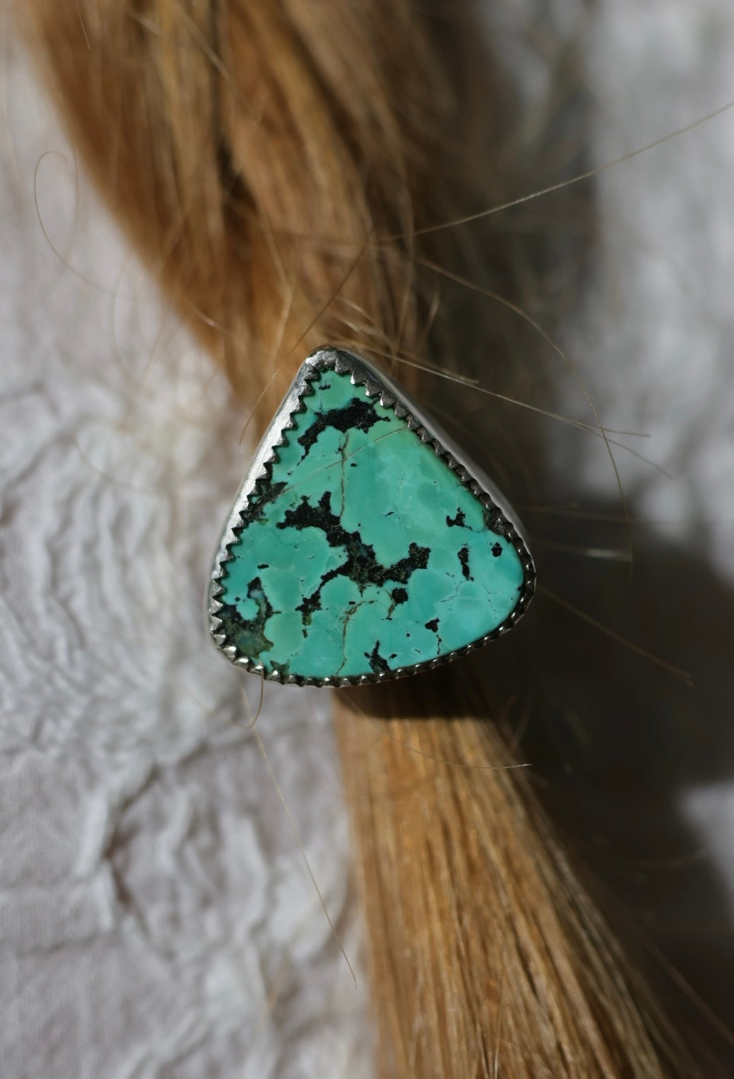 Tibetan Turquoise Hair Jewellery Set