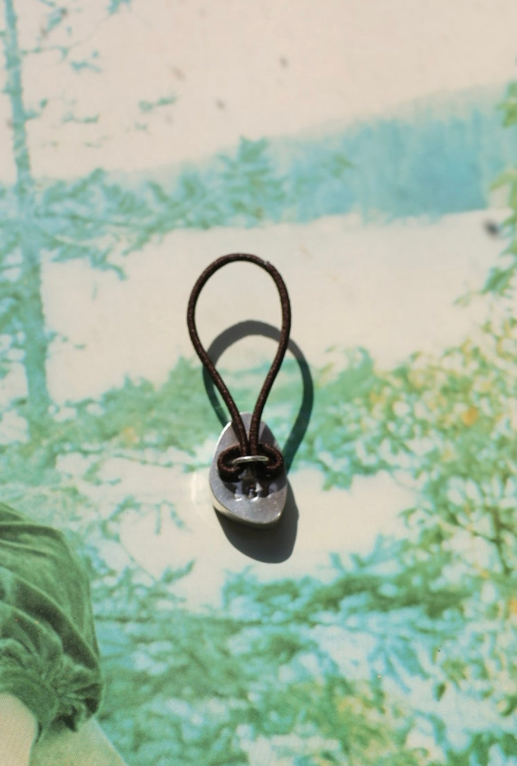 Pilot Mountain Turquoise Hat Charm