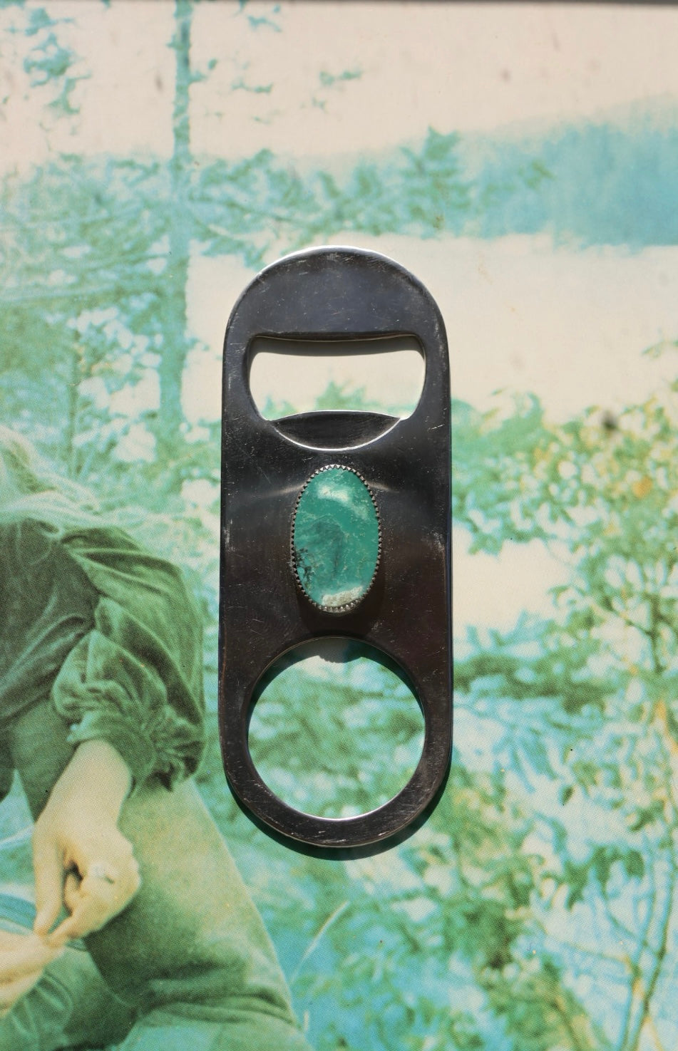 Turquoise Bottle Opener