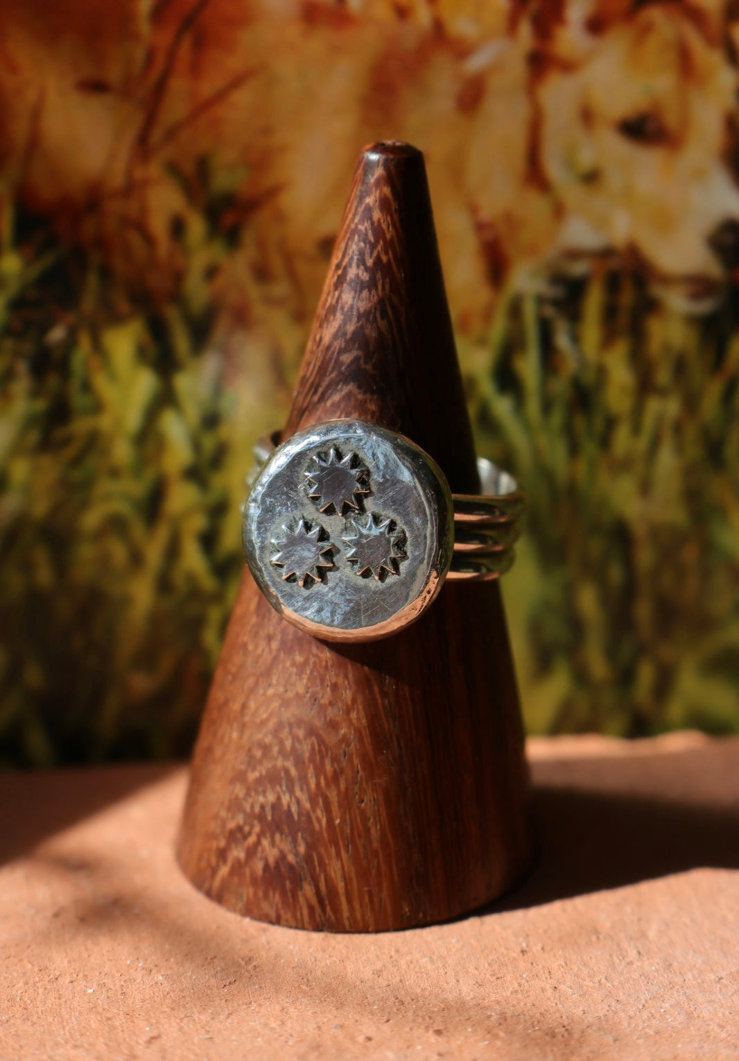 Recycled Silver "North Star" Ring