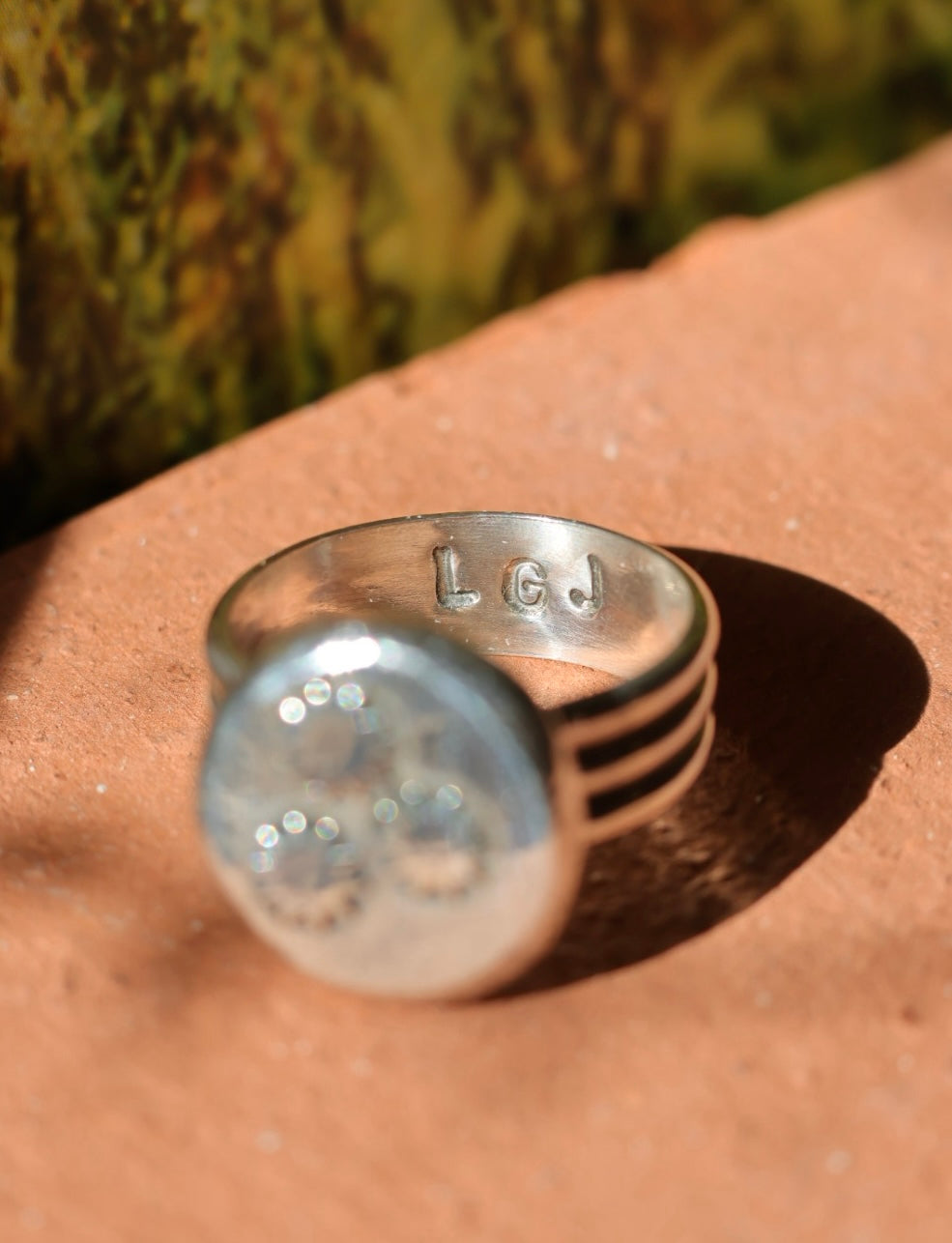 Recycled Silver "North Star" Ring