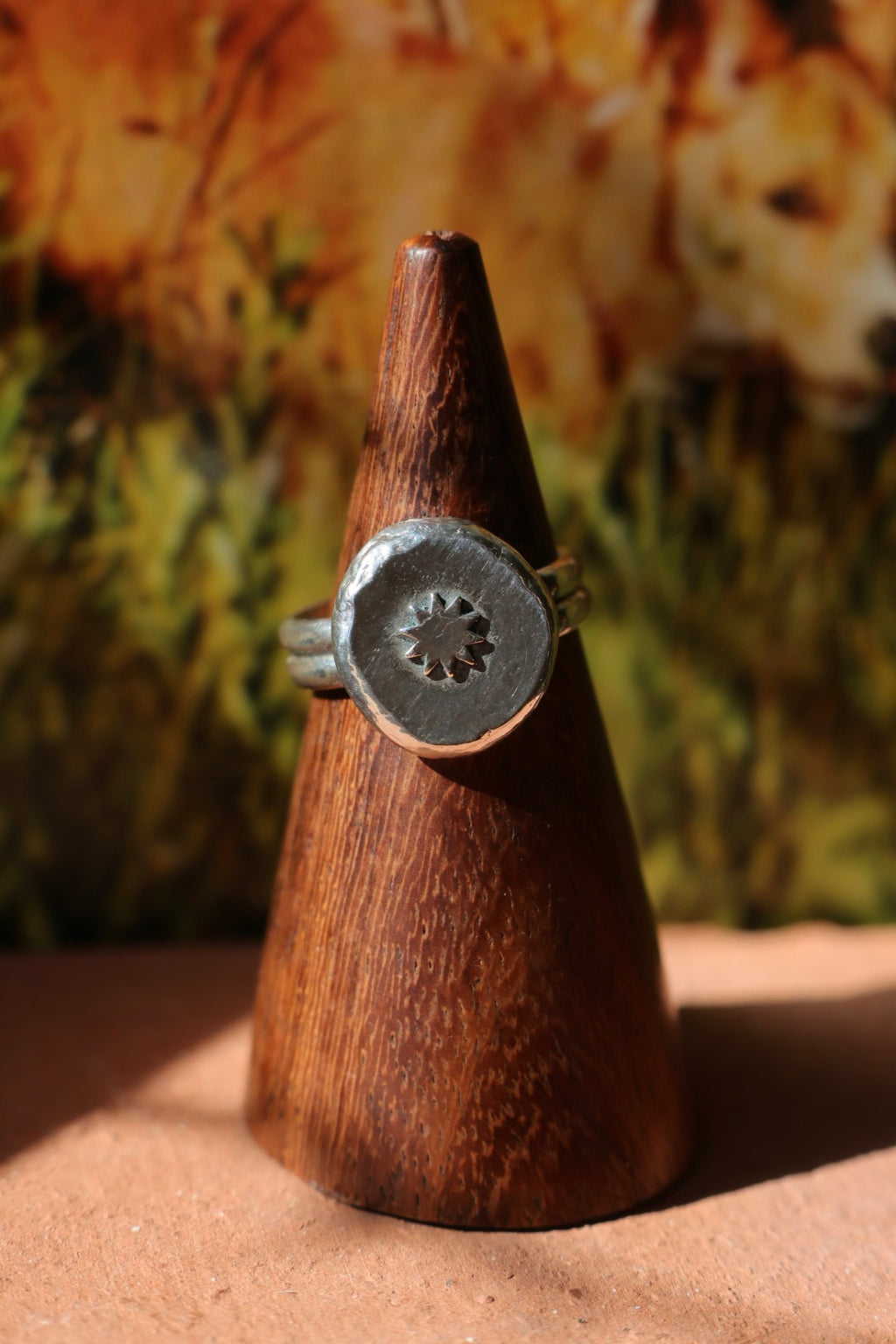 Recycled Silver "North Star" Ring