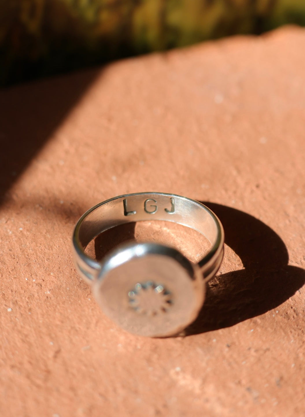 Recycled Silver "North Star" Ring