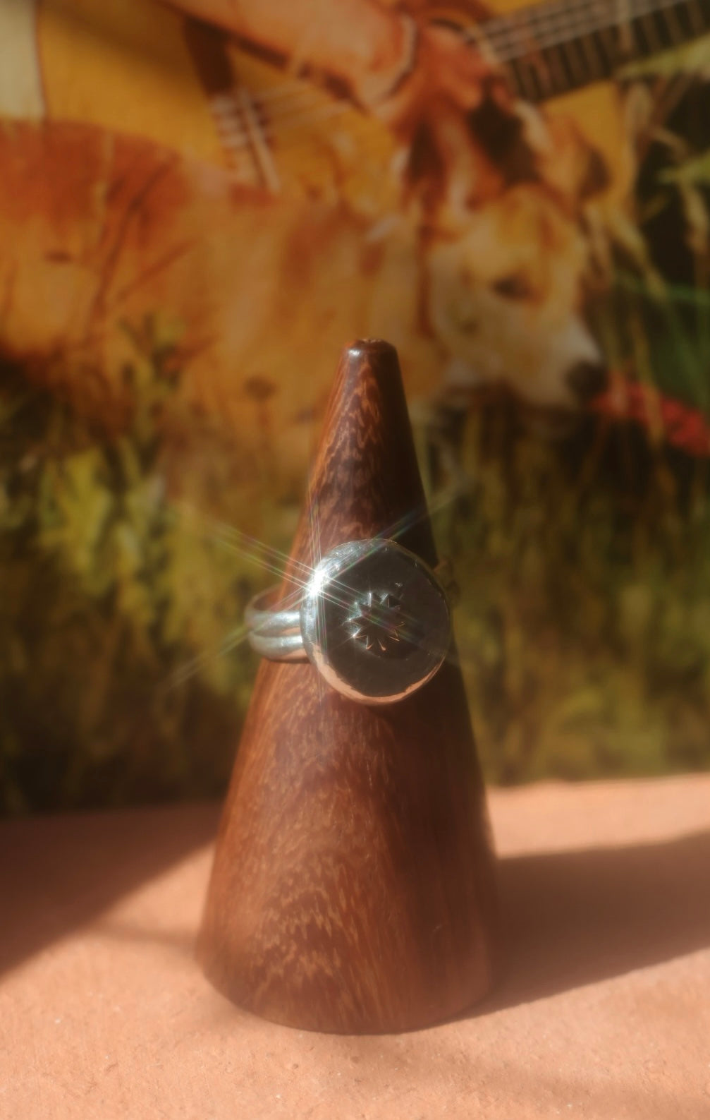 Recycled Silver "North Star" Ring