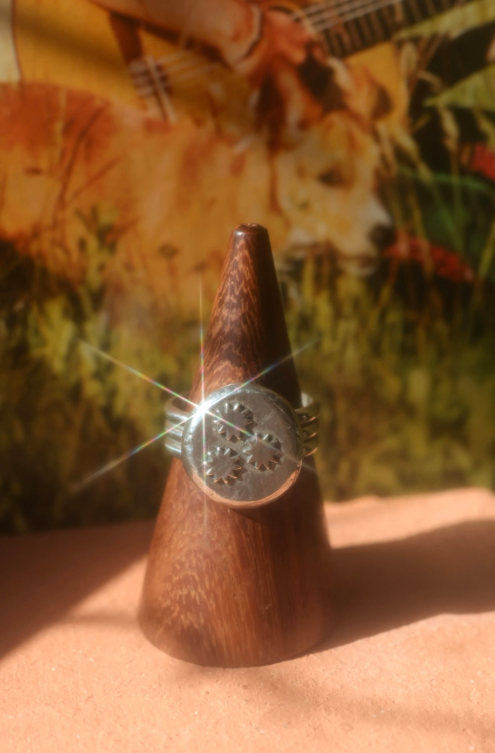 Recycled Silver "North Star" Ring
