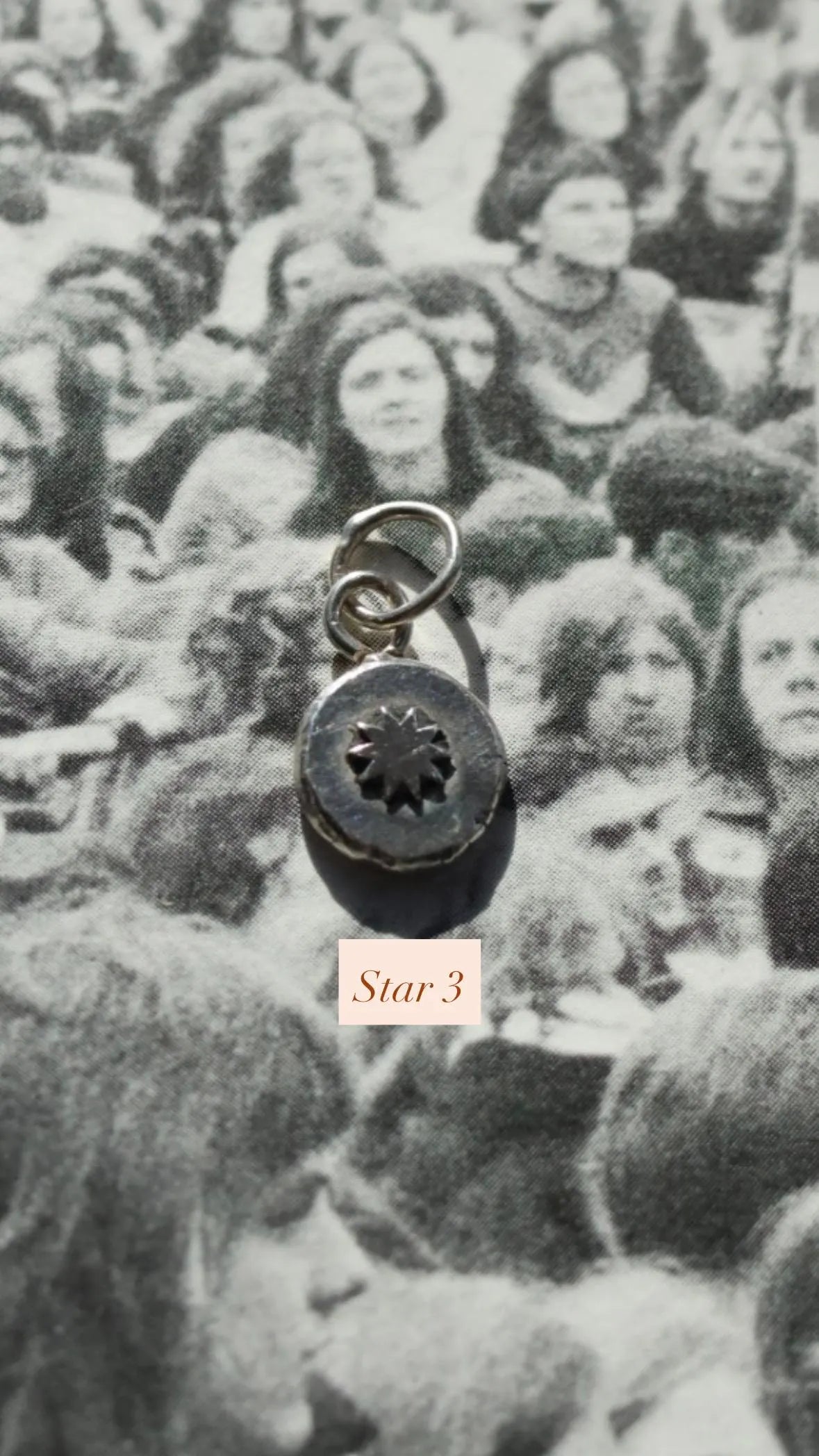 Recycled Silver Star Pendant