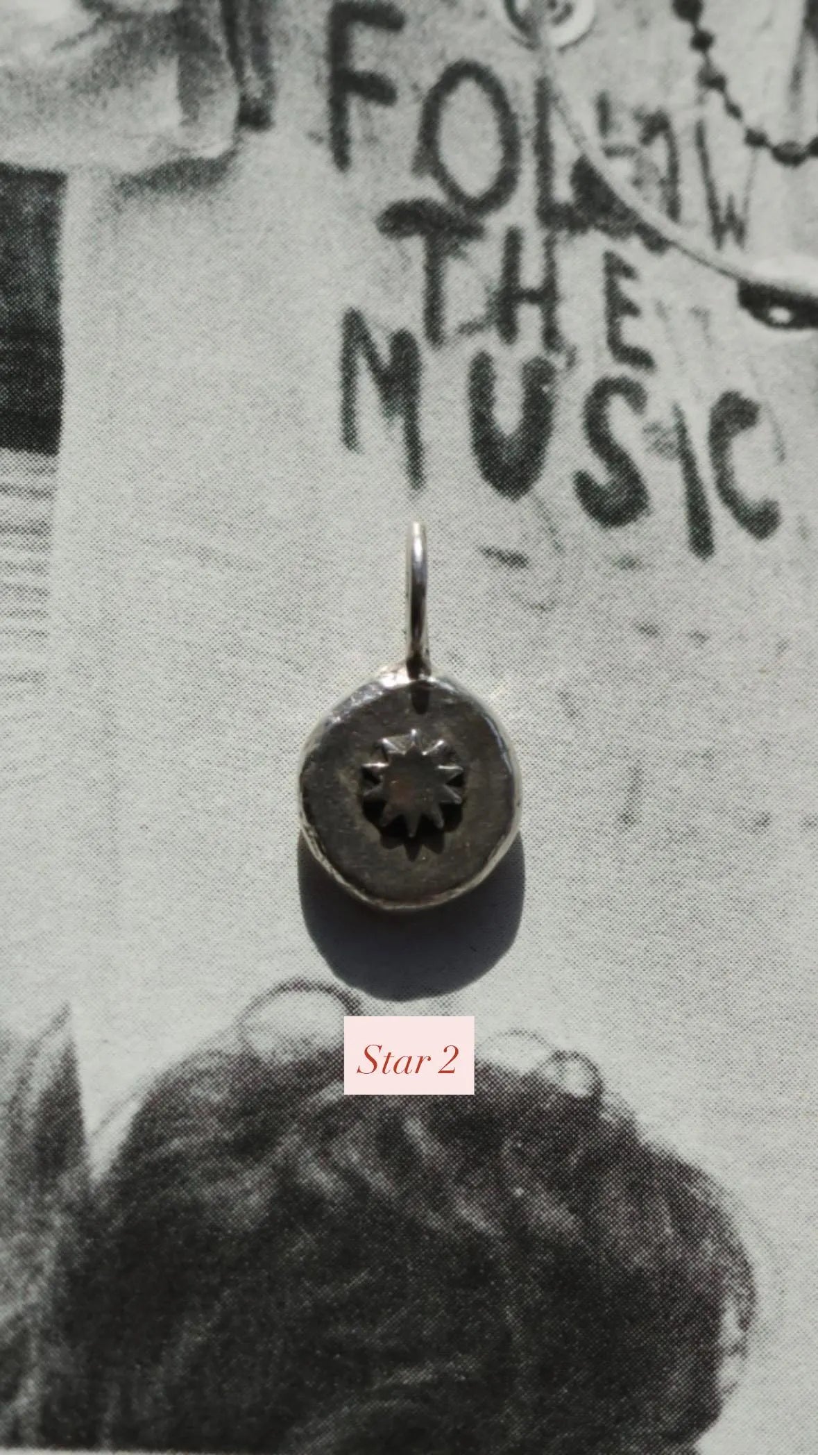 Recycled Silver Star Pendant