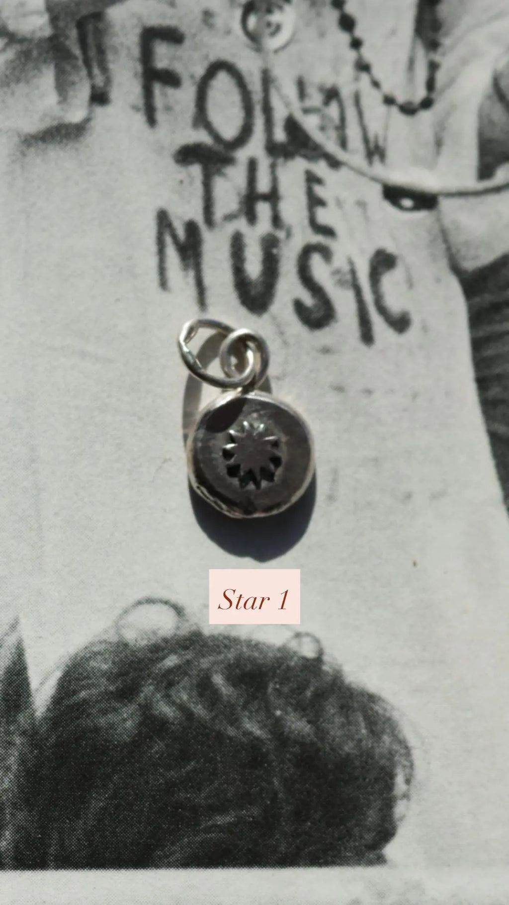 Recycled Silver Star Pendant
