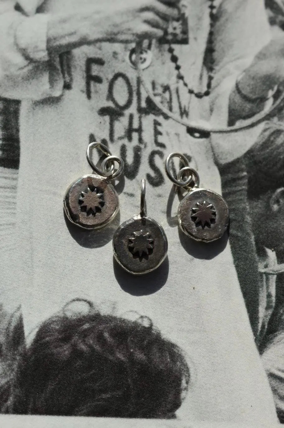 Recycled Silver Star Pendant